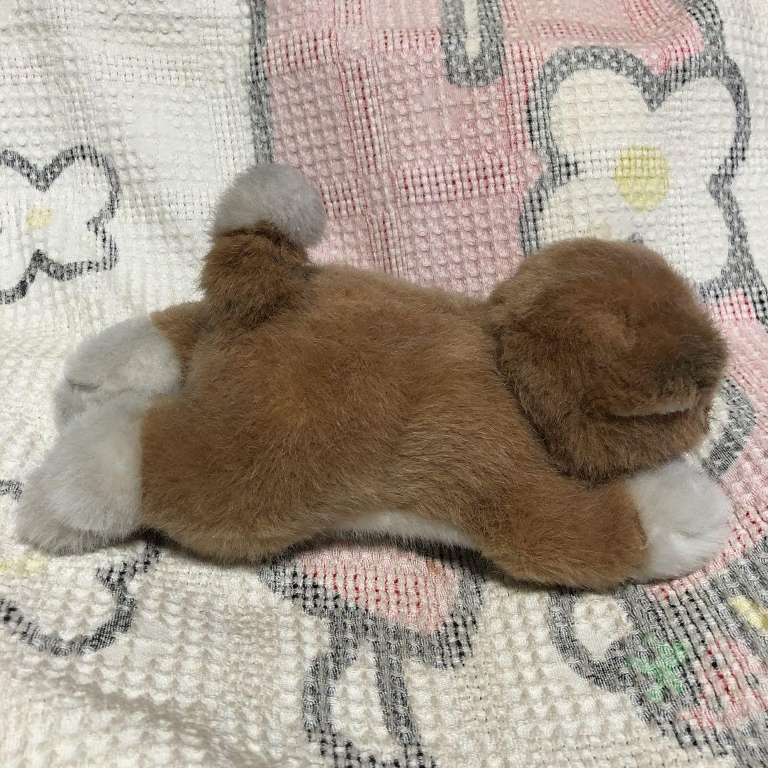 平成レトロ　1992 バンダイ×セキグチ製　鳴く　犬　ぬいぐるみ　中古品 平成レトロ 1992 バンダイ×セキグチ製 鳴く 犬 ぬいぐるみ 中古