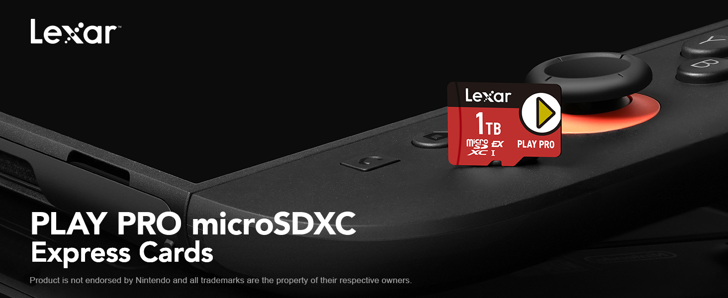 Amazon.com: Lexar 512GB Play PRO microSD Express Card, UHS-I, C10