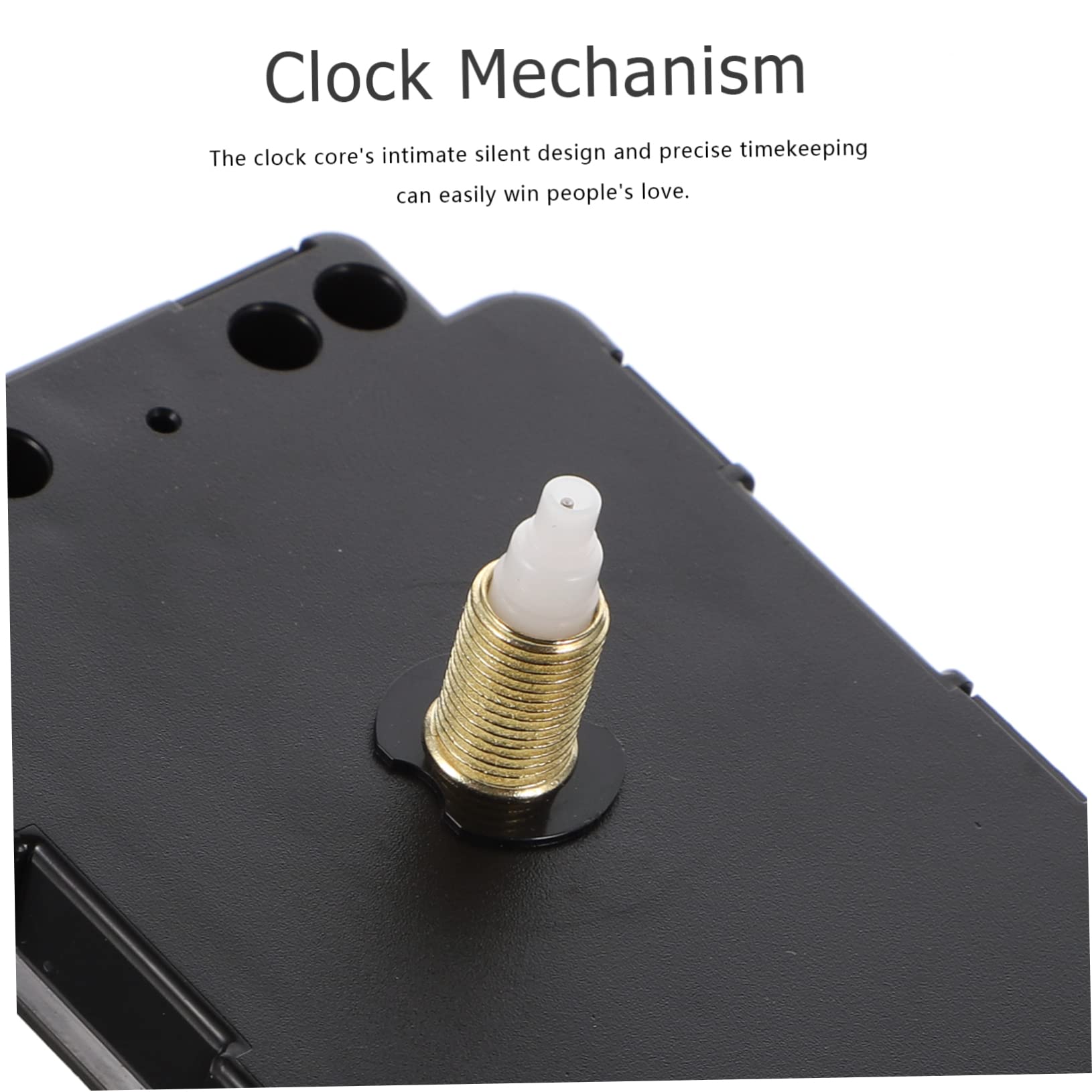 DOITOOL 2sätze Präzisions- Mit Stummmechanismus Für -wanduhr Geeignet Für Pendeluhren Quarz-uhrwerke Leise Und Langlebige Uhrenteile Für Heimdekoration Und Bastelprojekte