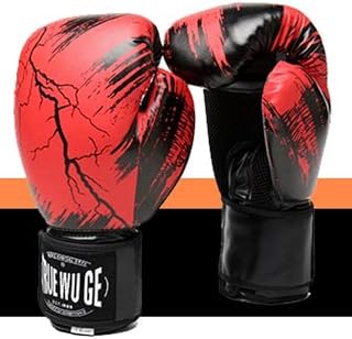 Teens | Kids boxing gloves set 6oz 8oz | junior boxing gloves | Child Punching Gloves | mma gloves | 6 to 15 years | Muay Thai Taekwondo Sanda Fight | Green yellow blue orange red pink white