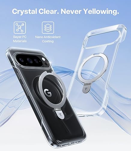 Miniatura 2 de TORRAS Fundas transparentes para iPhone 11 Pro Max NO1 antiamarillas Protección militar certificada Parte trasera de plástico duro brillante a