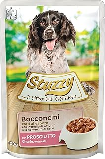 Stuzzy Dog Schinken, Hundefutter nass in Soße, 24 Beutel x 100 g product image