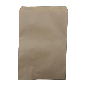 SSWBasics Small Natural Kraft Paper Merchandise Shopping Bags - 6W x 9H - Case of 1000 - Perfect for Greeting Cards, Gifts, Candy, Crafts, Party Favors, Jewelry, Merchandise