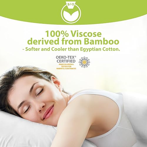 Miniatura 2 de BAMPURE - Juego de sábanas de bambú