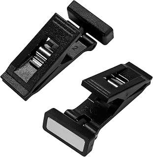 Sbulhia 2PCS Car Ticket Clips - Magnetic Adhesive Dashboard Holders for Registration, Sun Shades, Tickets - Universal for SUV Truck Sedan
