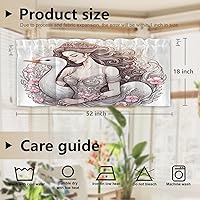 Vista 681 de Cenefas de cocina modernas con patrón de cobre marrón dorado para ventanas, cenefas opacas abstractas de marcas de arañazos y cortinas opacas