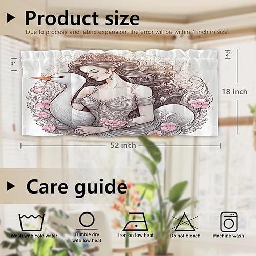 Miniatura 681 de Cenefas de cocina modernas con patrón de cobre marrón dorado para ventanas, cenefas opacas abstractas de marcas de arañazos y cortinas opacas