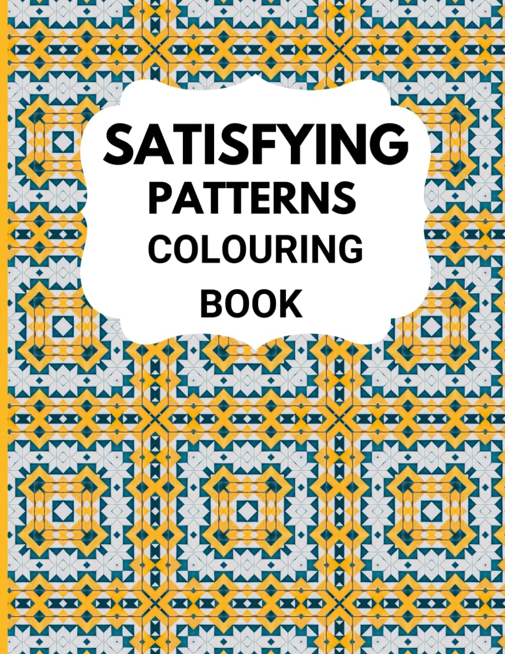 Satisfying Patterns Colouring book