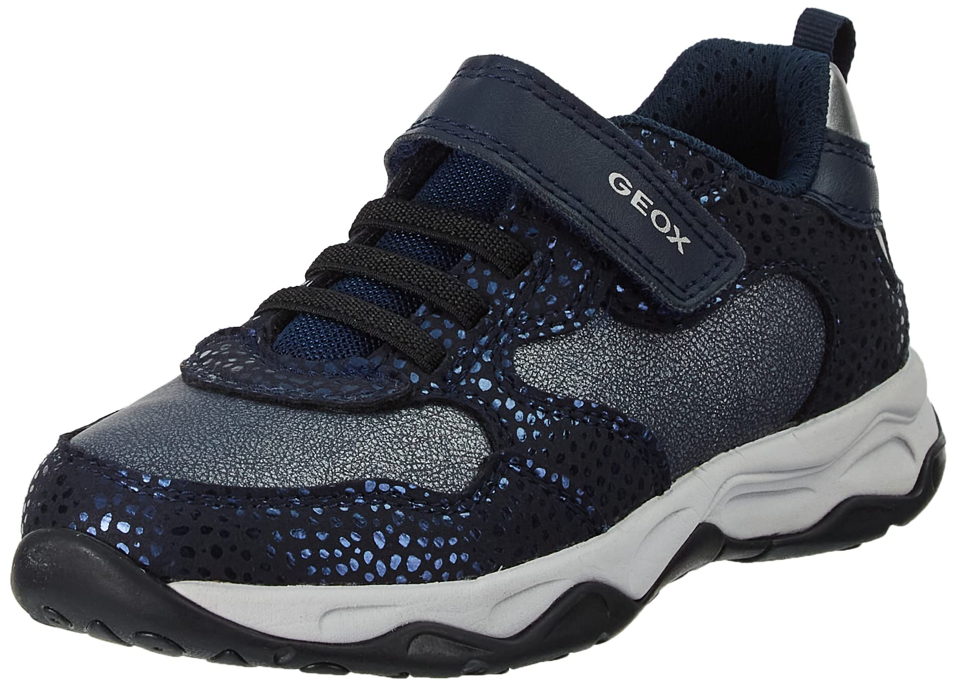 Geox J Calco Girl A, Sneakers para Niña