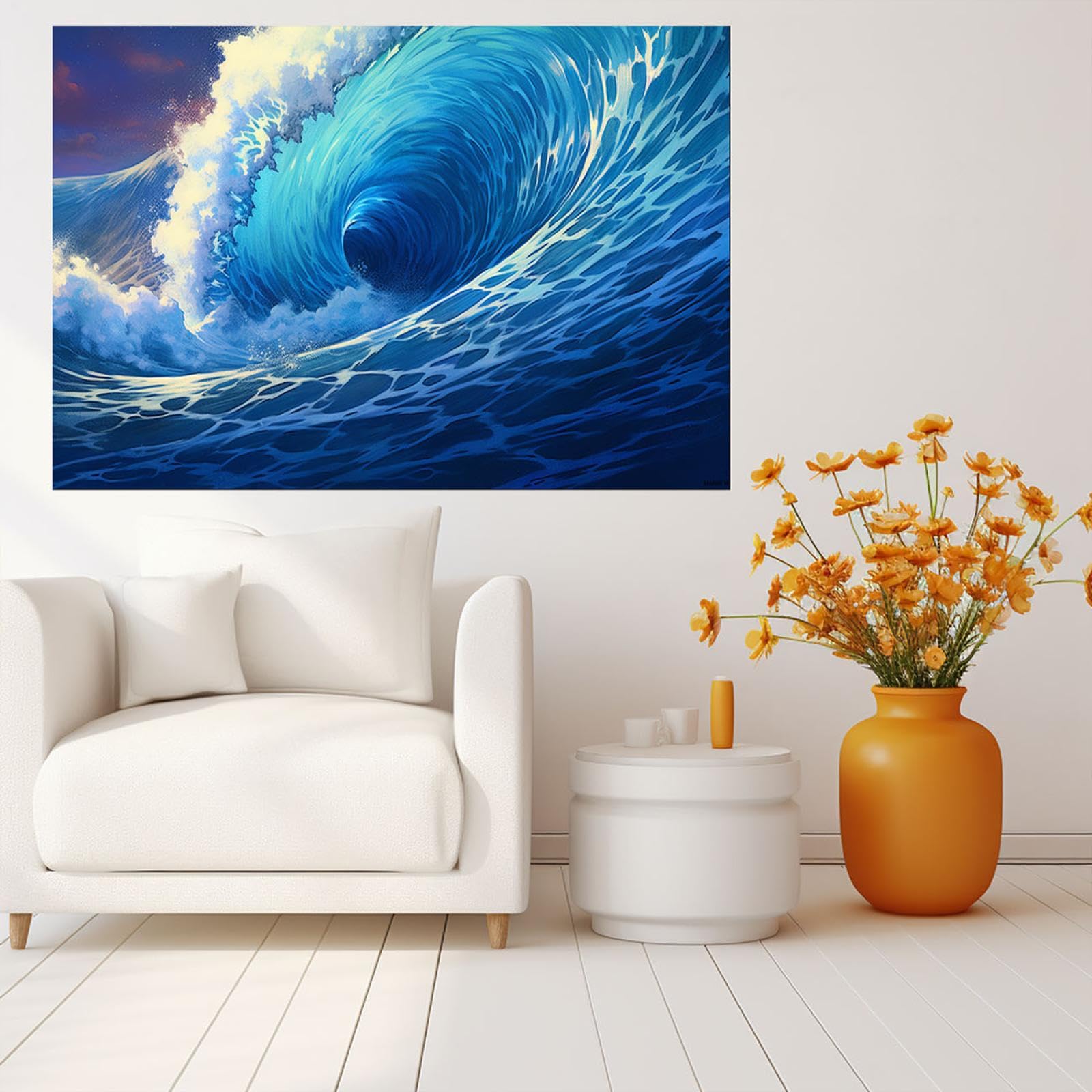 海の風景 キャンバス Amazon.co.jp: CcacHe 海の風景 はじめての絵画 キャンバス