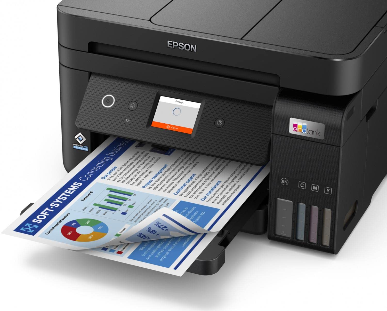 EcoTank ET-4850 A4 Impresora multifunción de depósito de Tinta Wi-Fi, con hasta 3 años de Tinta incluidos