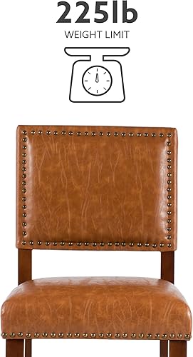 Miniatura 18 de Linon Brook, taburete de mostrador caramelo, 19 pulgadas de ancho x 22 pulgadas de profundidad x 40.5 pulgadas de alto, Carmel