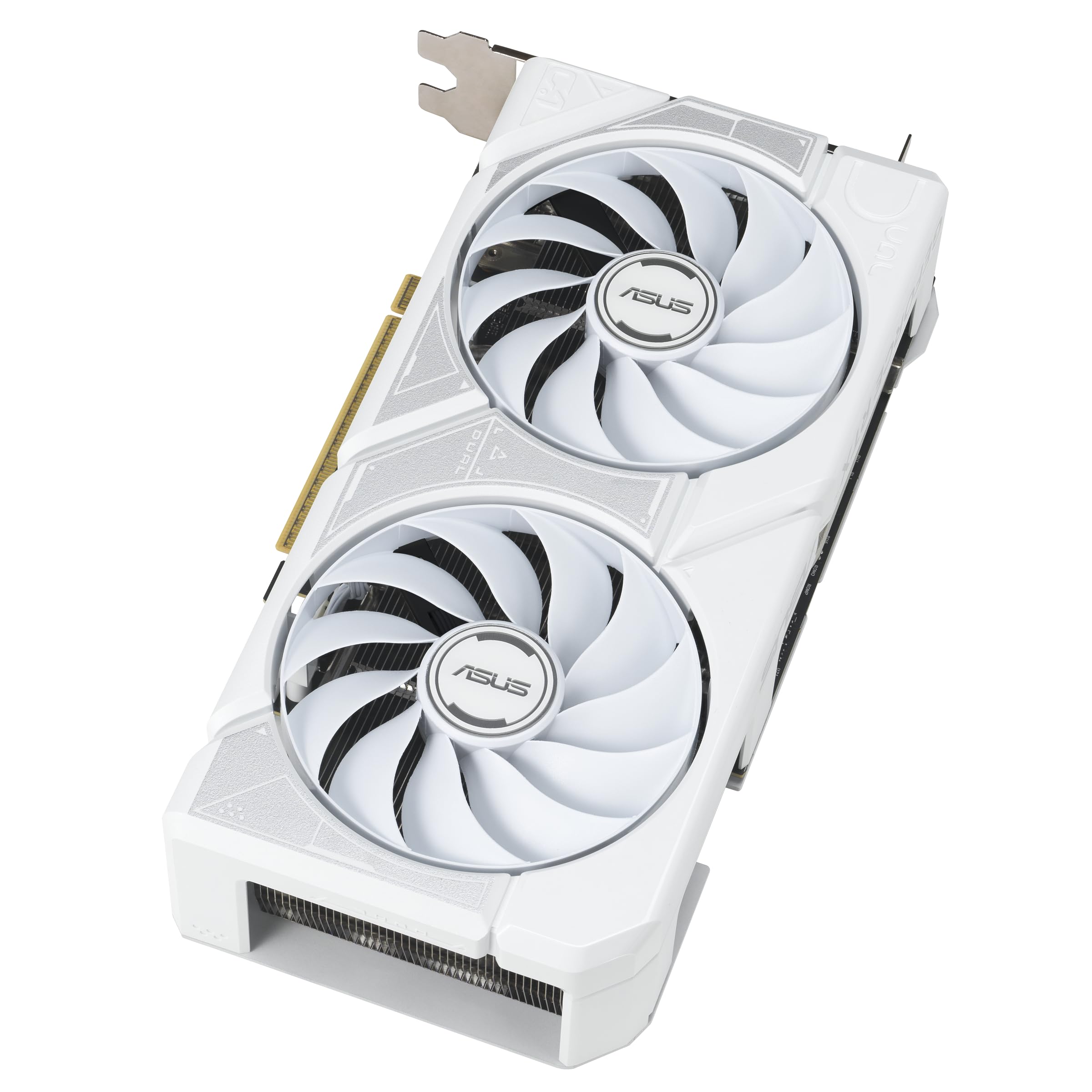 ASUS Dual GeForce RTX 5060 Ti 16GB GDDR7 White OC Edition (PCIe 5.0, 16GB GDDR7, DLSS 4, HDMI 2.1b, DisplayPort 2.1b, 2.5-Slot Design, Axial-tech Lüfterdesign, 0dB Technologie und mehr)