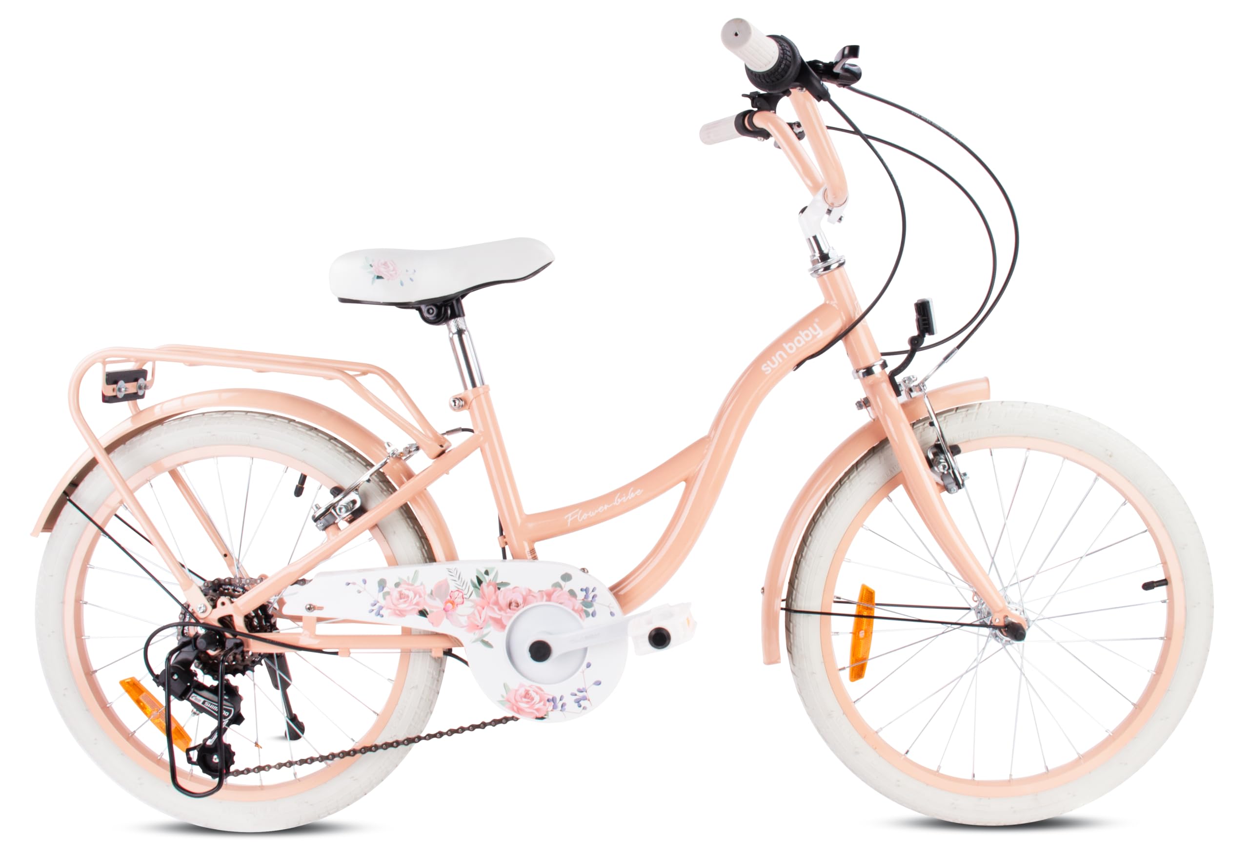 sun baby Flower Bike bici bambina 20 pollici 6 velocità Shimano