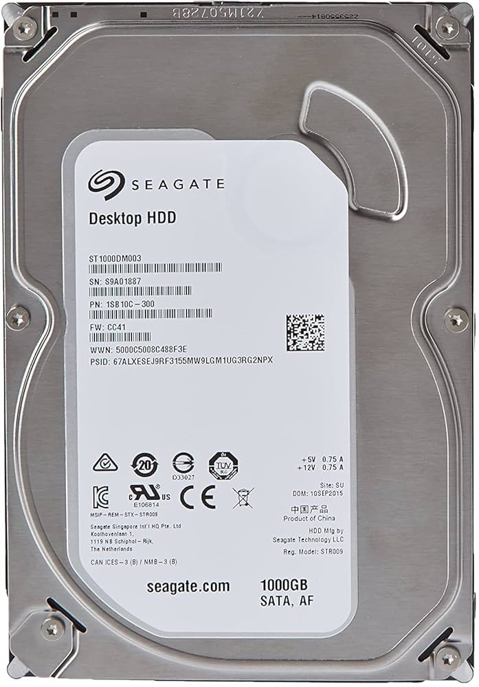 Seagate Desktop HDD 1TB 17台セット Amazon.com: Seagate 1TB Desktop HDD Hard Drive - Internal