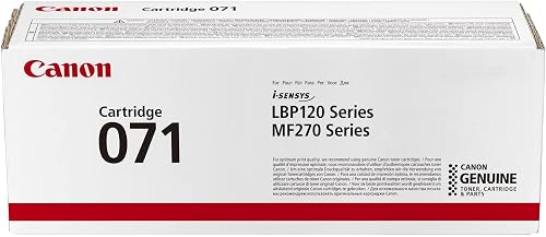 Canon CRG071 Toner Cartridge for LBP120 and MF270 Series Printer, Black