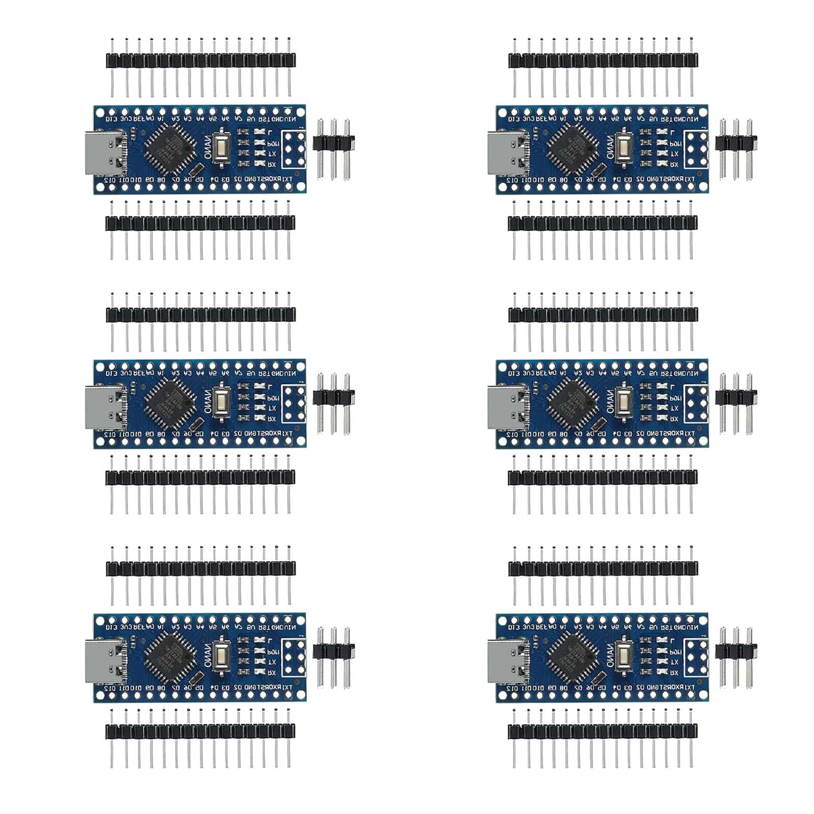 Placas de desarrollo Nano 3.0 ATmega328P con Tipo C y CH340 6