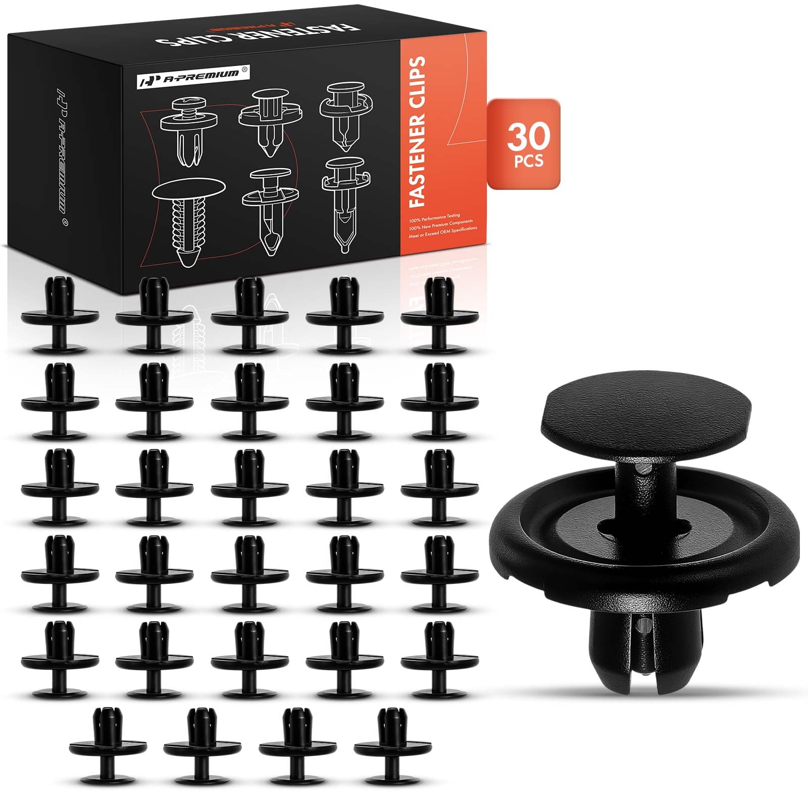 Amazon.com: A-Premium 30PCS Radiator Splash Shield Retainer Clips