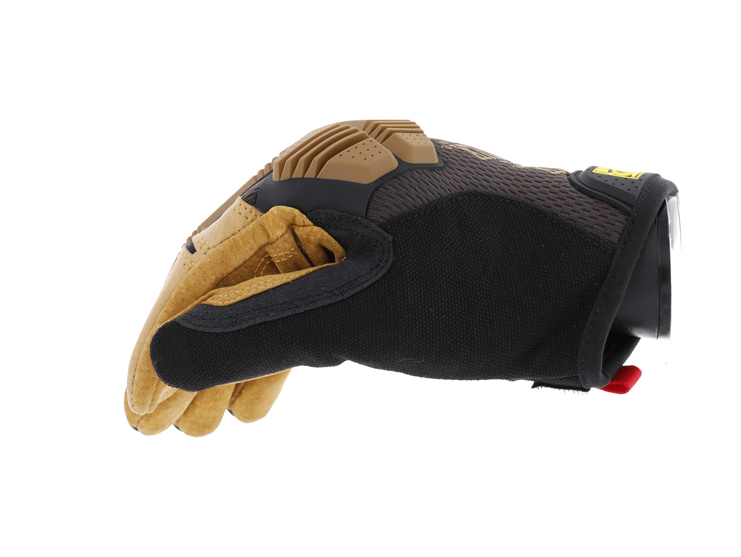 Mechanix Wear M-Pact® Gants en cuir, taille M, marron/noir