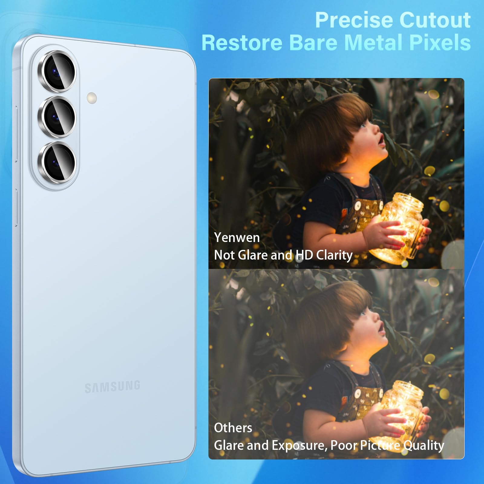 2 sztuki Aparat Protector do Samsung Galaxy S26 5G, 9H Twardość Szkło Hartowane Obiektyw, Anty-Zarysowania Szkło Hartowane Ochronne Aparat