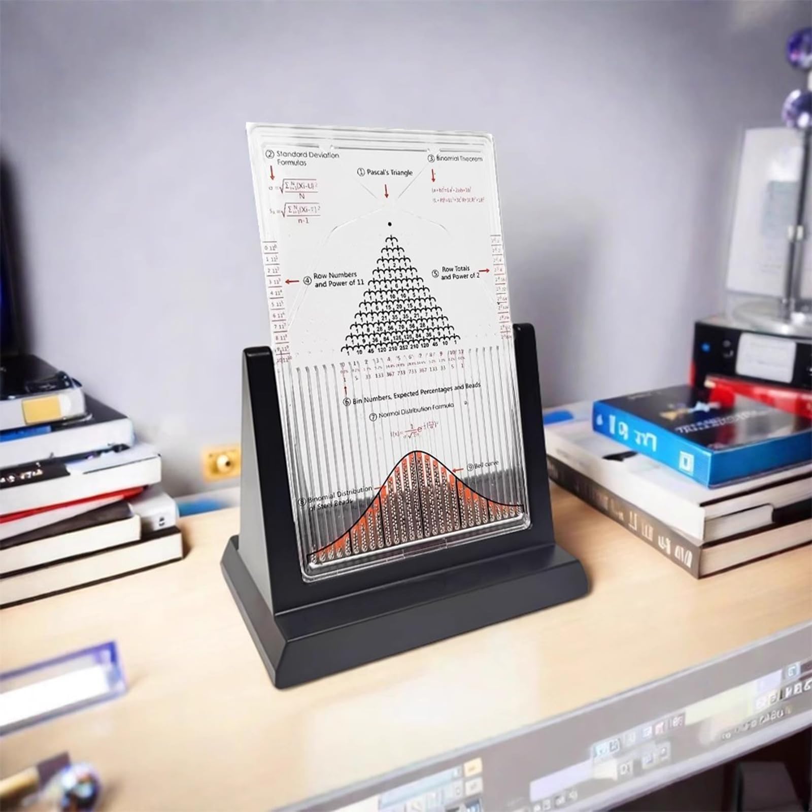 Modèle de Démonstration de Probabilité, Outil d'Expérience Loi Statistique | Modèle Mathématique de Distribution Normale, Facile à Utiliser, pour Laboratoire de Physique Scolaire, Démonstration(A)