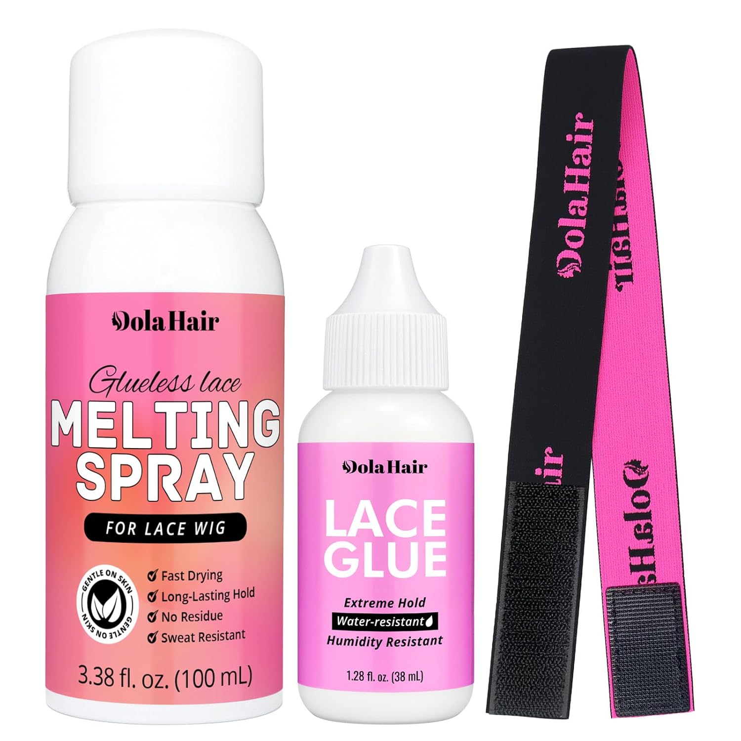 Dolahair Lace Melting Spray – Bond Adhesive for Wigs