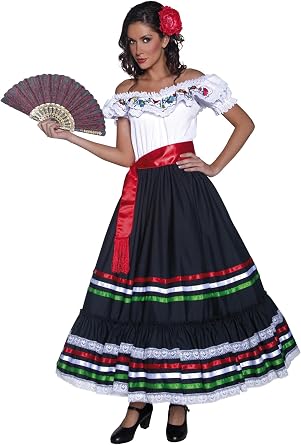 Smiffys Womens Fever Skeleton Costume, Dress and Gloves, Halloween, Fever, Size 2-4, 34192