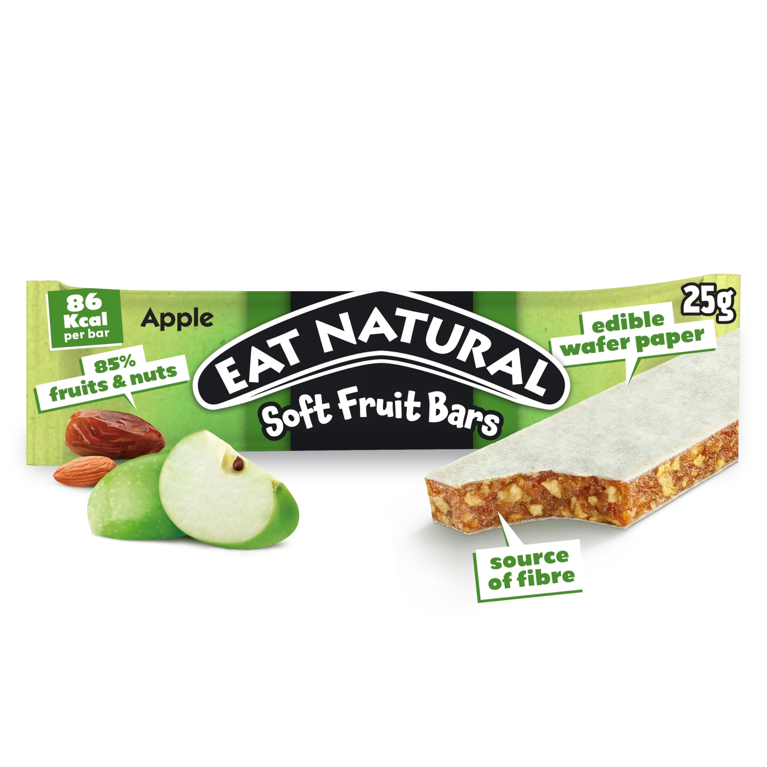 Barrette di Cereali Eat Natural Soft Mela Expo 15 x 25 g