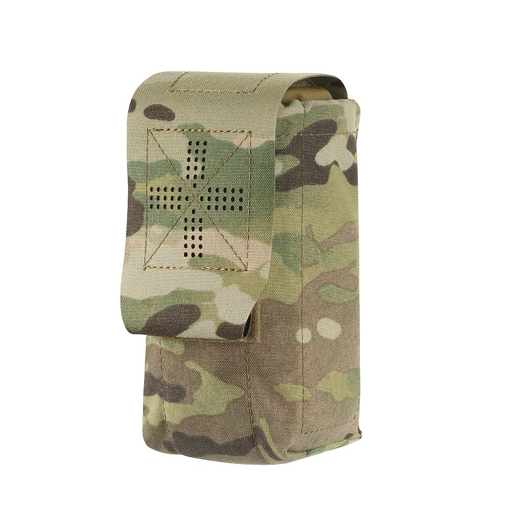 M-Tac Bolsa táctica pequeña Elite – Molle Laser Cut IFAK – Organizador de primeros auxilios Cordura 500D, extracción vertical, bolsa de emergencia militar, multicámara