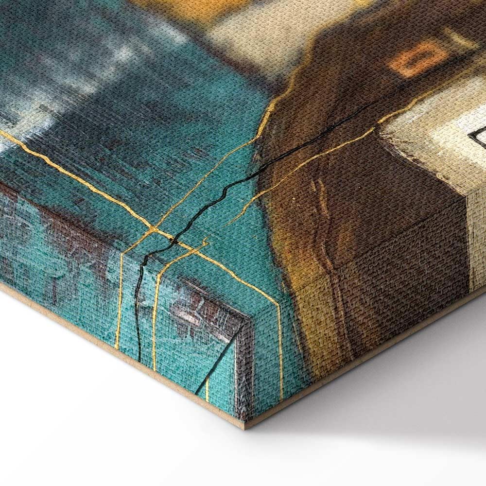 murando - Quadro Acustico Astratto 3 pezzi schiuma acustica Quadri Moderni Grandi - Camera da Letto Matrimoniale - Stampa su Tela - Pannelli Fonoassorbenti Decorativi - Fonoassorbente