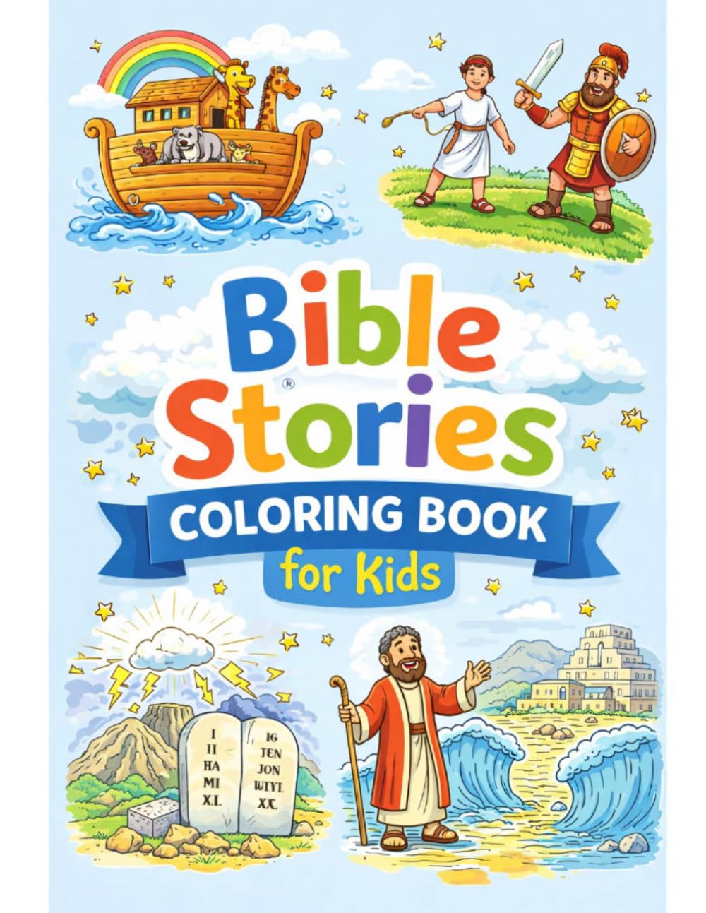God's Storybook: Coloring Bible Stories for Kids