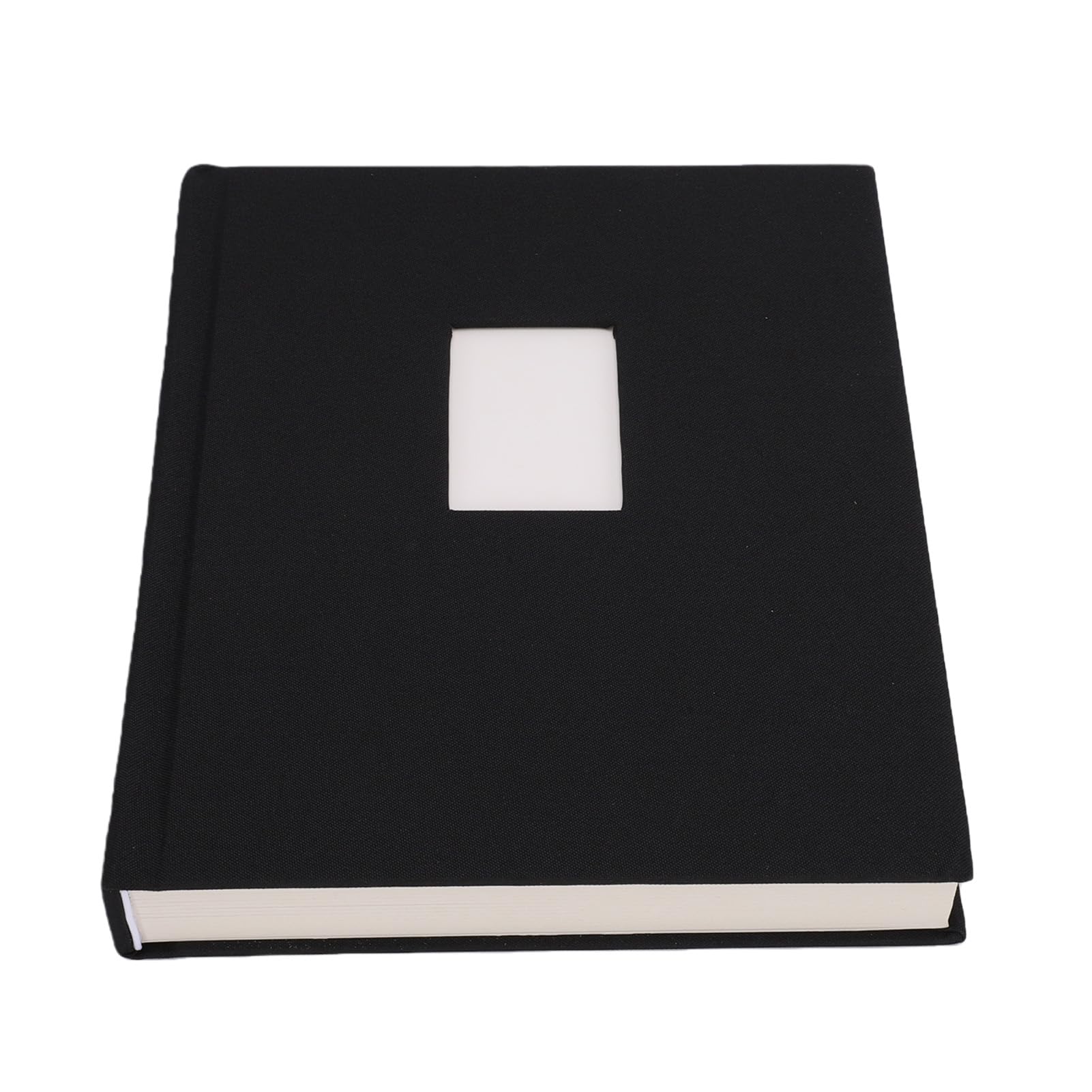 ASHATA Mini álbum de Fotos de 120 Bolsillos para |Espacio de Escritura para Bricolaje, Libro de Almacenamiento Portátil de 2x3 Pulgadas (BLACK)