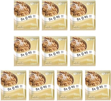 10Pcs Nattomoto Starter Japanese Natto Fermented Soybeans Powder for Household for Health Bacillus Subtilis Active Natto