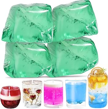 Jelly Wax for Candle Making Clear Gel Wax with High Transparency, Long Burning Time for Candle Making and Handmade Scented Candle supplies-14oz