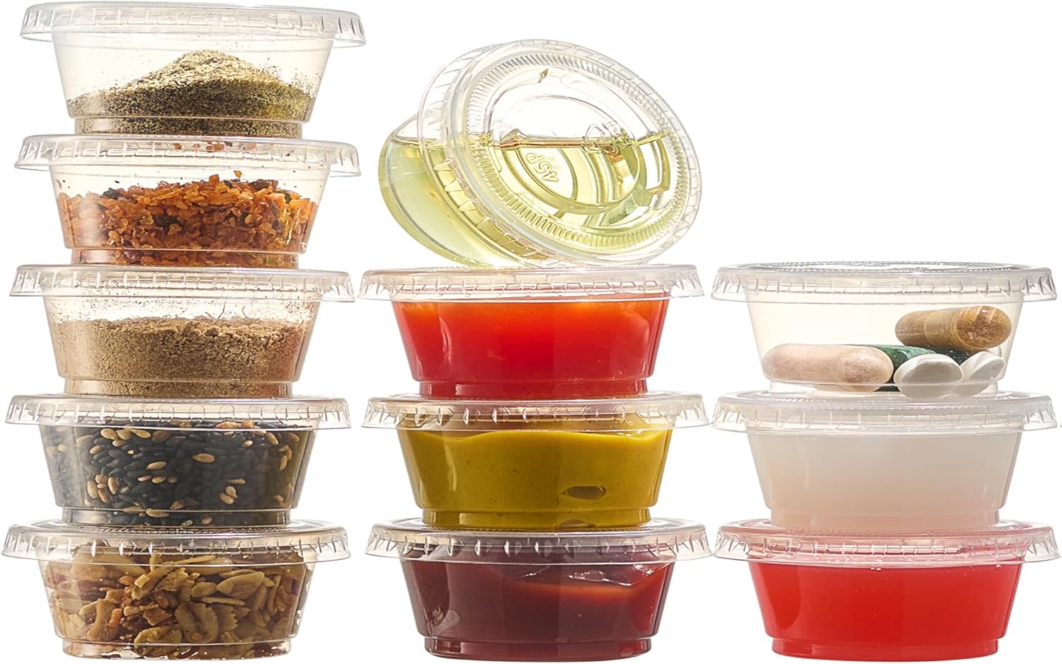 PATCHKE [0.75 OZ 200 Cups + 200 Lids] 3/4 OZ Medicine