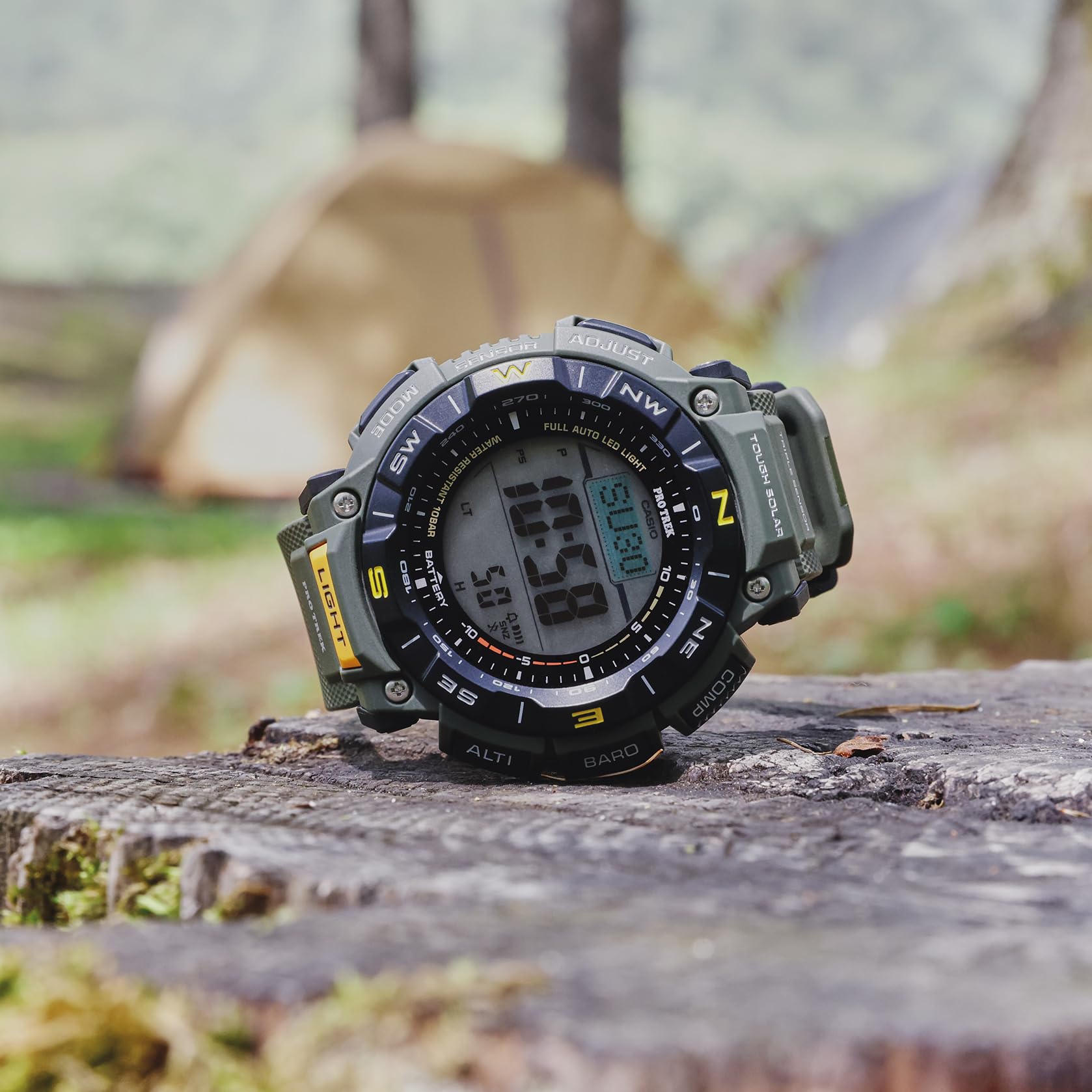 Casio PRG-340 PRO TREK Climber Line Armbanduhr Solar Biomasse Kunststoff