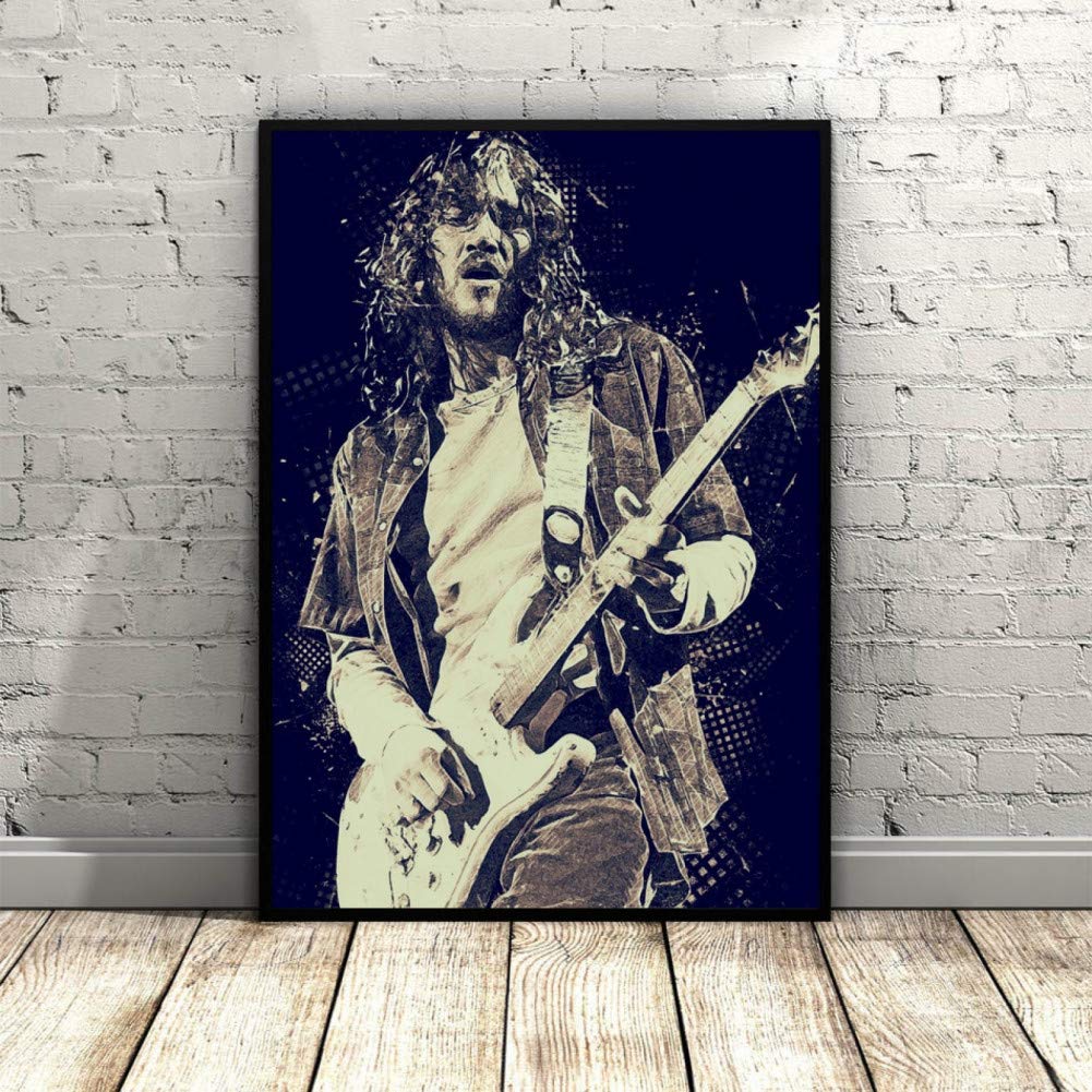 Amazon｜ジョンフルシアンテ音楽歌手ウォールアートHDプリント