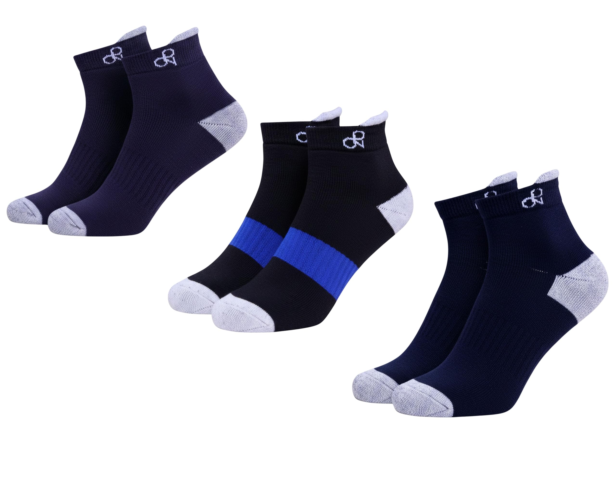 prenil weaves Cotton Ankle length Socks for Men & Women – Soft & Breathable | Ideal for Daily Wear, Gym, and Sports – Unisex Soft & Breathable Pack of 3-picture-38