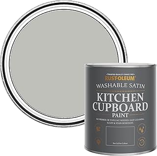 Rust-Oleum Light Grey Scrubbable Kitchen Cupb...,