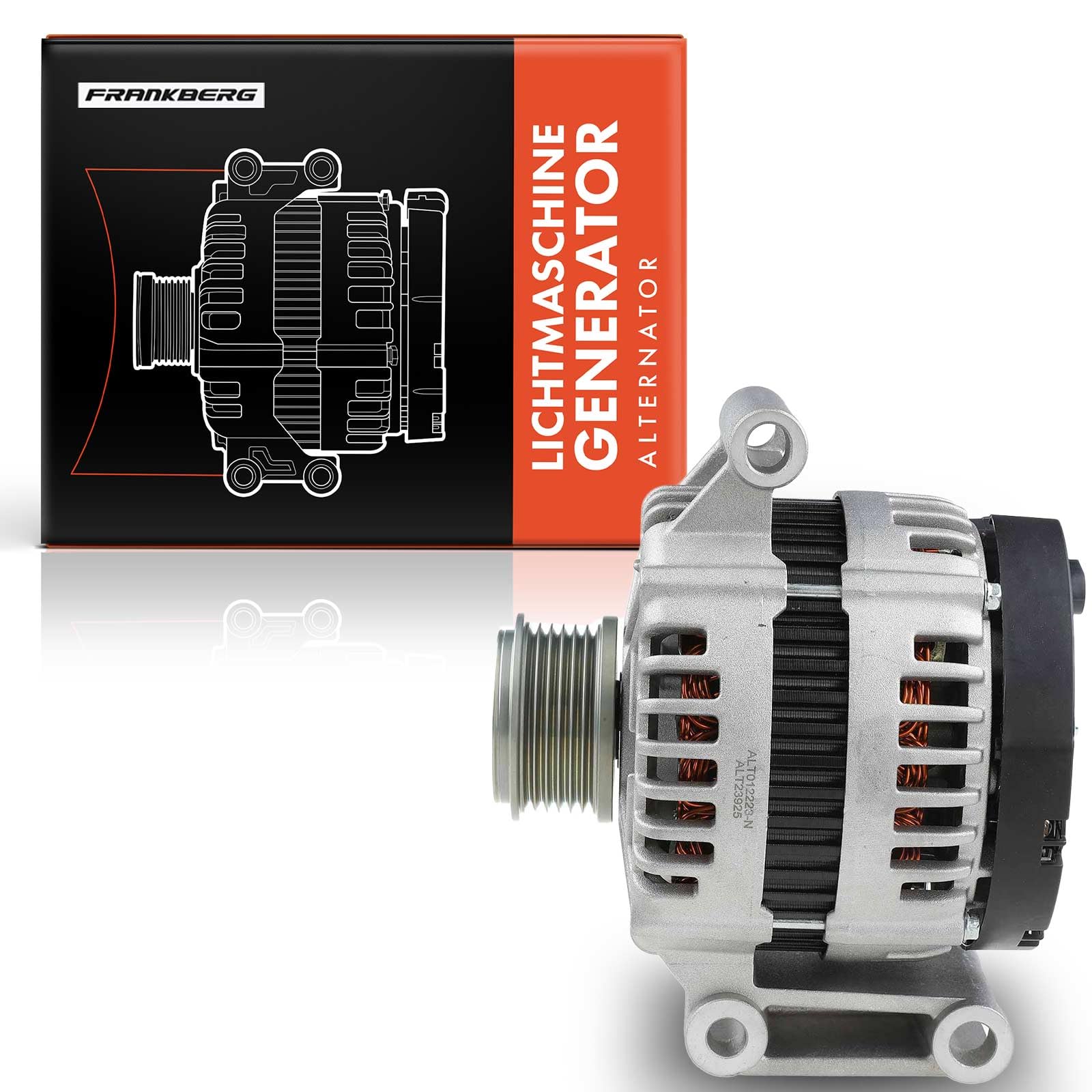 Frankberg Lichtmaschine Generator Kompatibel mit Jumper 2006 Ducato 250 2006-2010 Transit FB FC FD FS FZ 2006-2011 Boxer 2006-2011 Replace# 9676143580