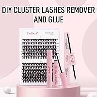 Vista 134 de Eyelash Extension Kit Lash Bond and Seal Lash Clusters with Eyelash Tweezer Lash Glue for Individual Lashes Lash Applicator Tool for DIY Lash