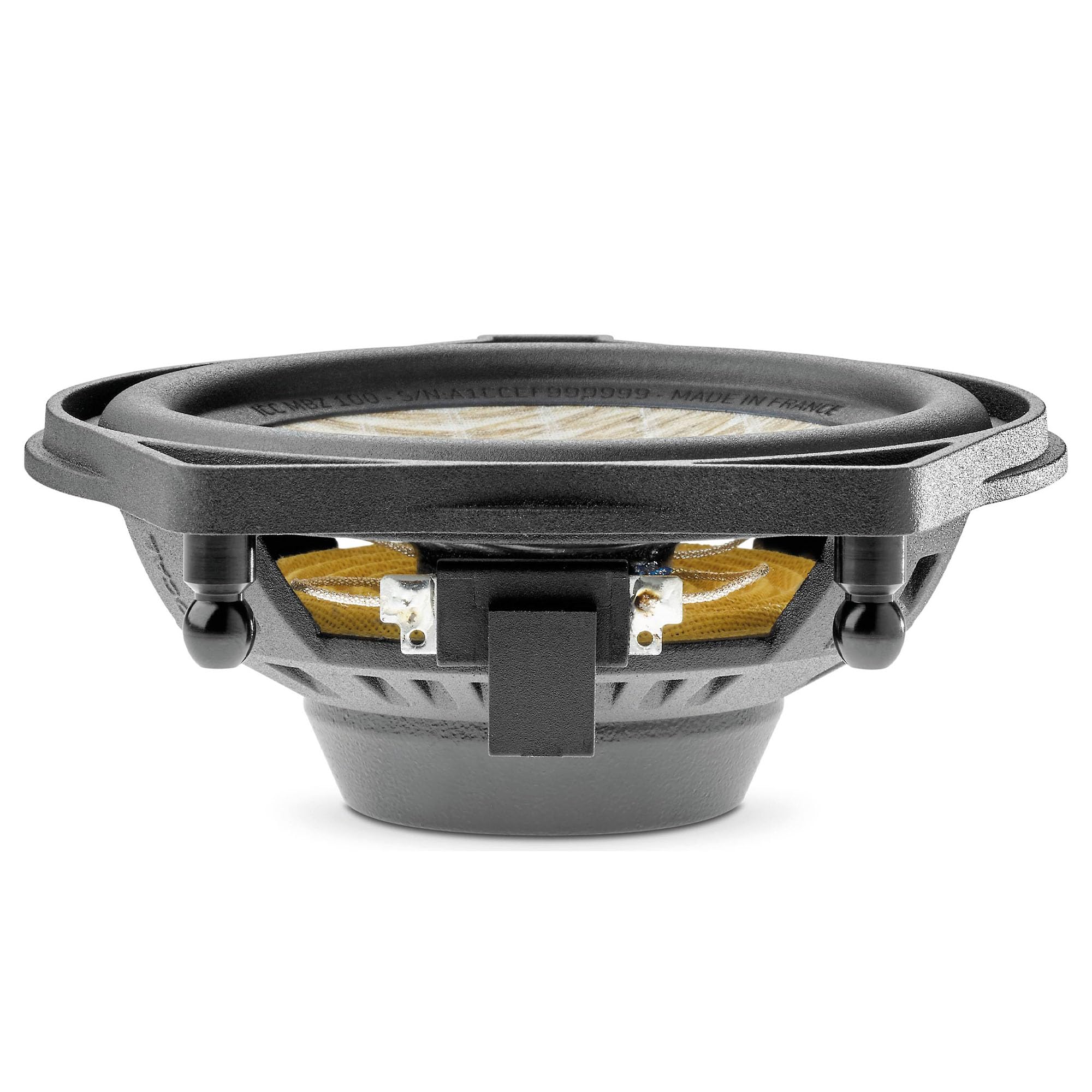 Focal ICCMBZ100 Inside 2-Wege Coax Center Lautsprecher Kompatibel für Mercedes Benz Fahrzeuge C-Klasse, E-Klasse, S-Klasse, GLC