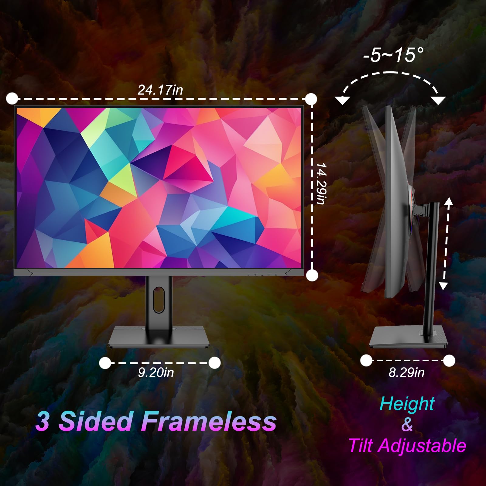 you 27cm Amazon.com: LXZ 27 inch Monitor 4K UHD 144Hz Gaming Monitor – IPS
