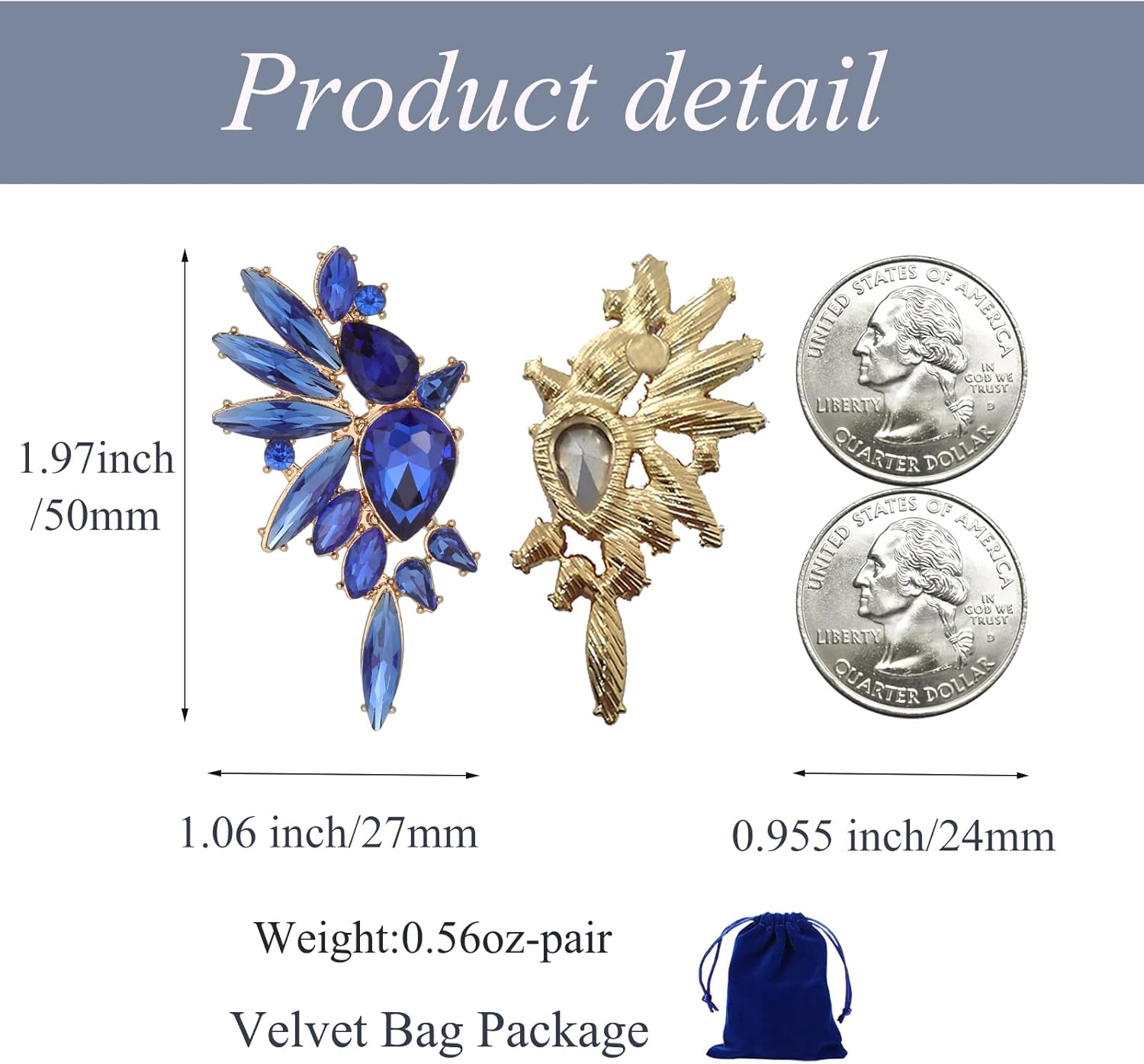 Vintage Rhinestone Statement Earrings for Women Fashion Bling Colorful Crystal Cluster Drop Dangle Earrings - Image 6