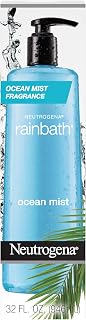 Neutrogena Rainbath Replenishing Body Wash Ocean Mist Scent 32 oz Pump - Moisturizing Shower Gel for Soft Smooth Skin