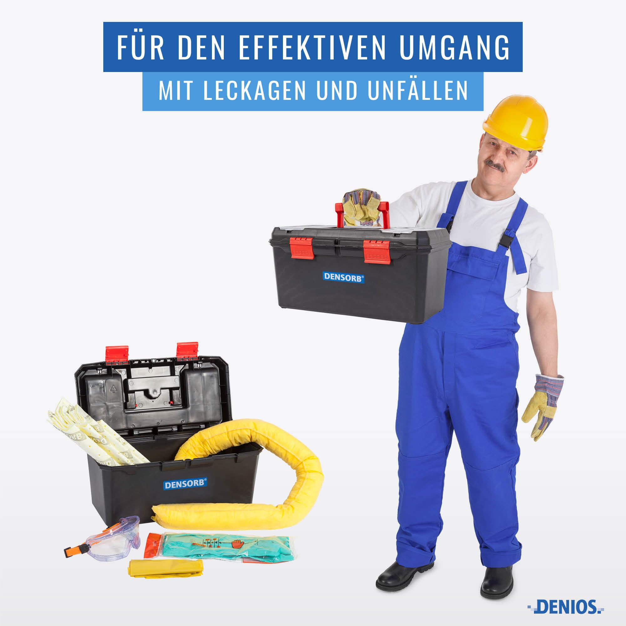 DENSORB Notfall-Set im Koffer Spezial