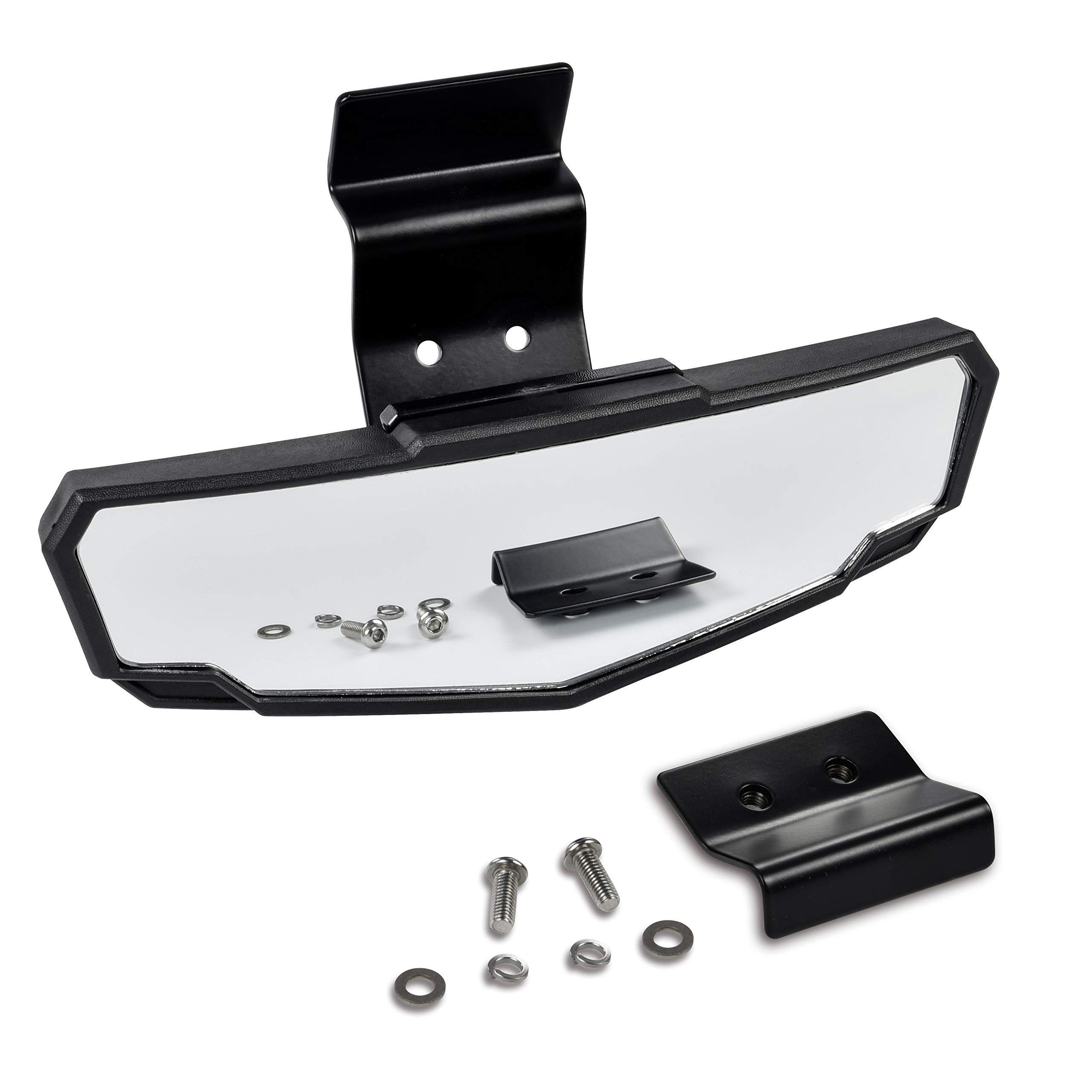 SAUTVS UTV Center Rear View Mirror, Premium Convex RearView Mirror for Polaris Ranger 570 900 1000 Crew/Can Am Defender 2015-2025 Accessories