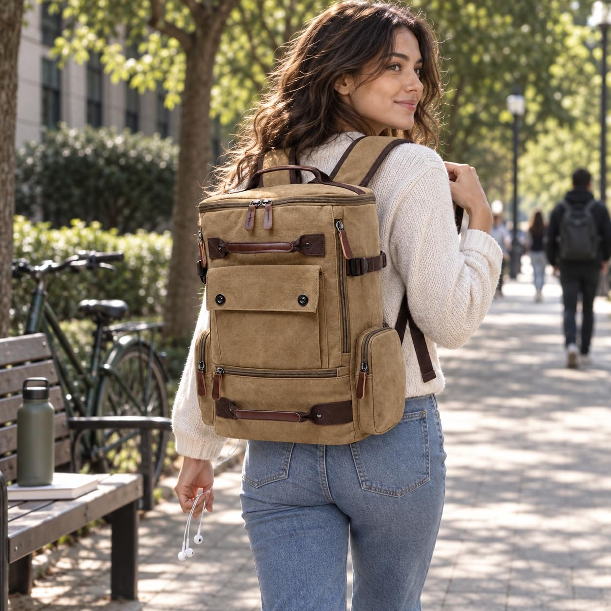 Mochila Lona para Portátil 17,