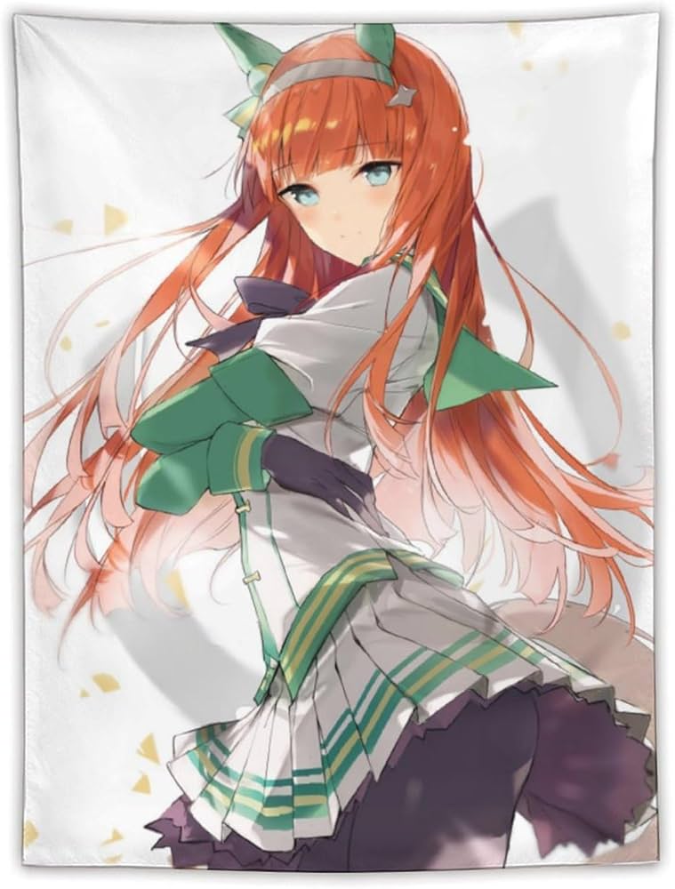 Amazon.co.jp: タペストリー 大判 サイレンススズカ ポスター アニメ