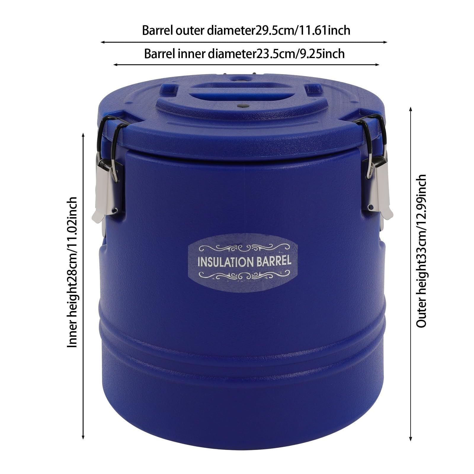 15L isolierter Suppenbehälter aus Edelstahl thermobehälter